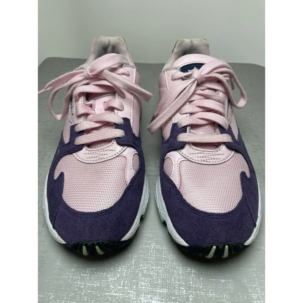 Reebok Originals Falcon Running Shoes Sneakers Women's 7.5 M‎ Pink Purple Suede